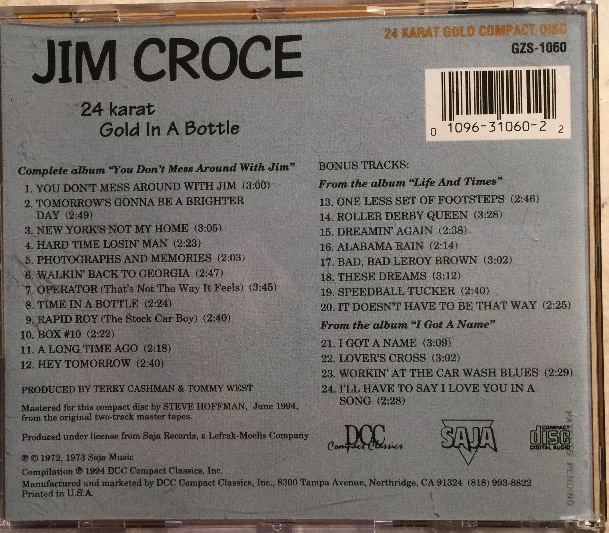 Gold in a Bottle/Ultradisc