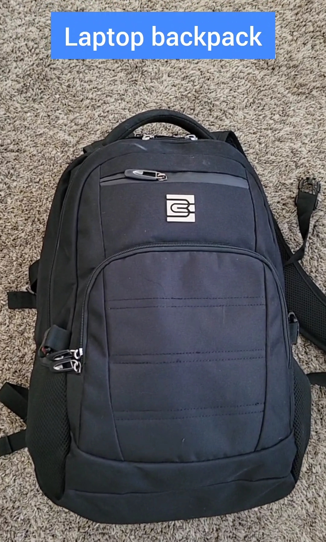 Watch Laptop backpack with USB charging port, anti theft on Amazon Live