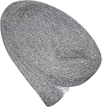 AERZETIX - Lana de acero alambre súper fino - almohadilla abrasiva - lijado pulido limpieza - Tamaño grado 00-190g - para metal, madera, vidrio, cerámica - C50121