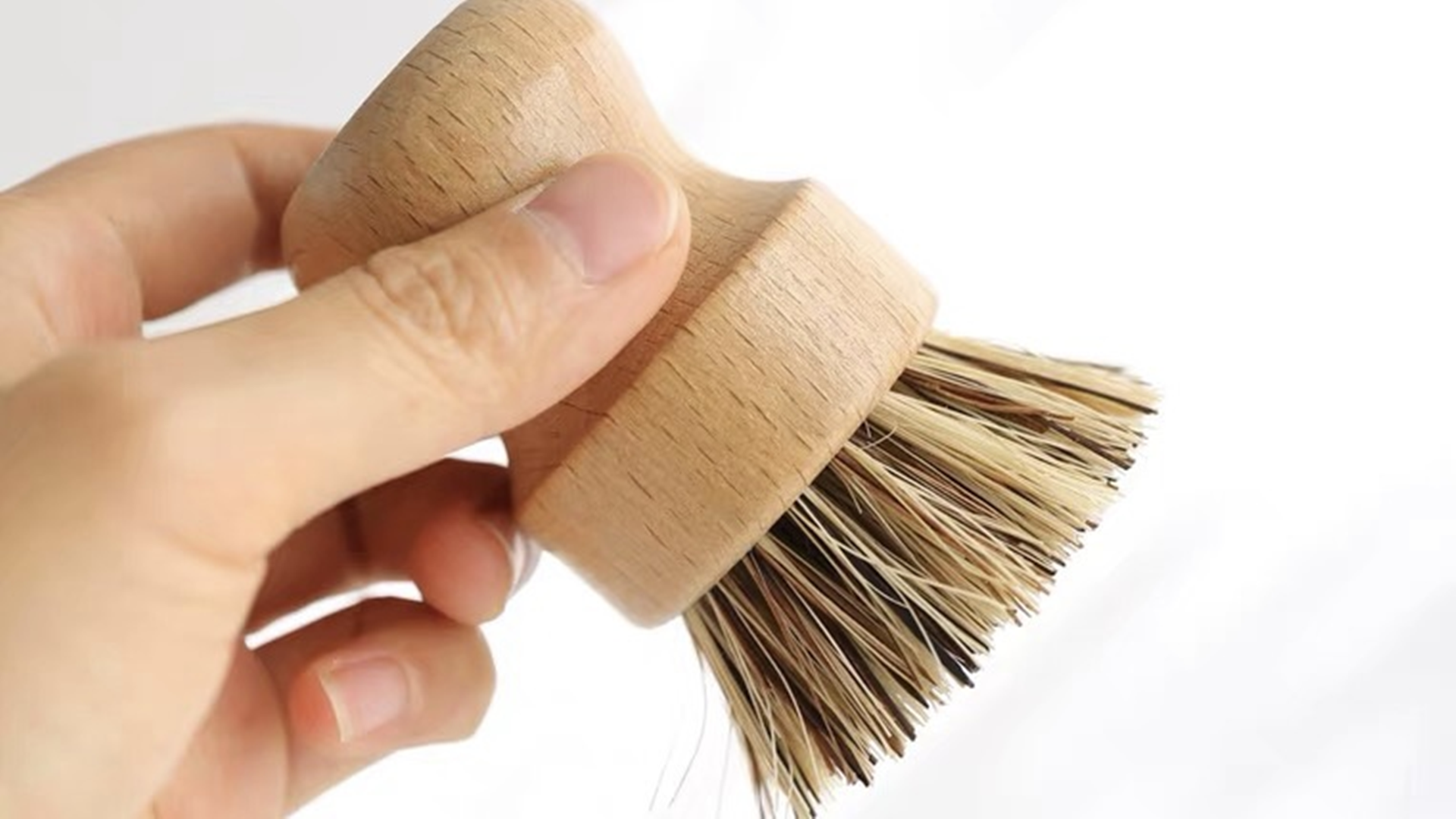 Spazzola Per Verdure In Legno - Set Di 2, Per Patate, Carote E Funghi, Pulizia Delicata Con Setole Morbide - Foto 9