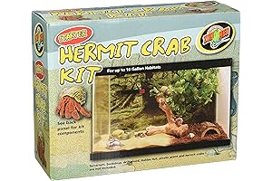 Zoo Med 10-Gallon Hermit Crab Starter Kit: The Complete Hermit Crab Habitat