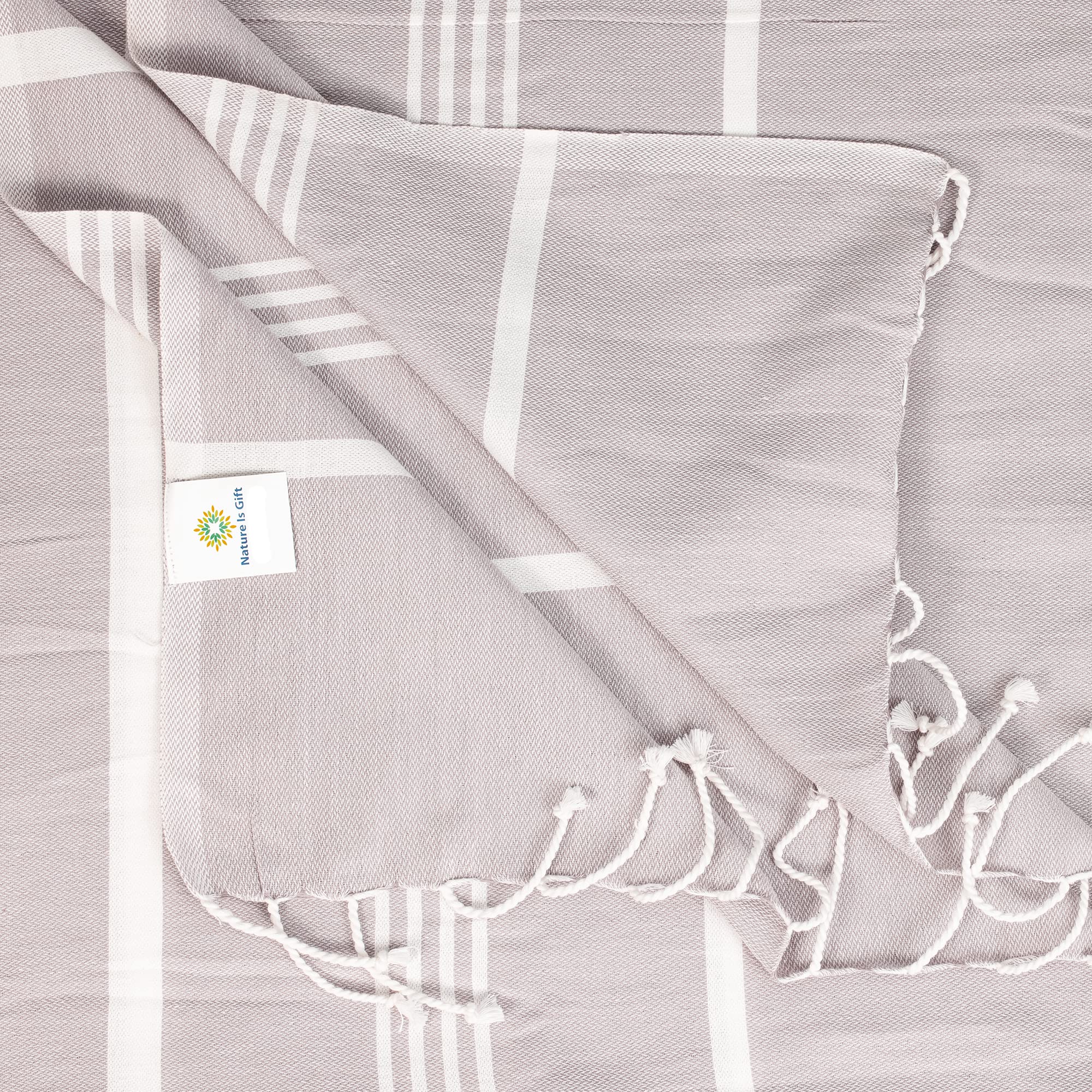 Beach Towel 100% Cotton Turkish – Extra Large 38x70 Inch, Pre-washed, Sand-Free & Quick Dry For Travel & Camping - View #5