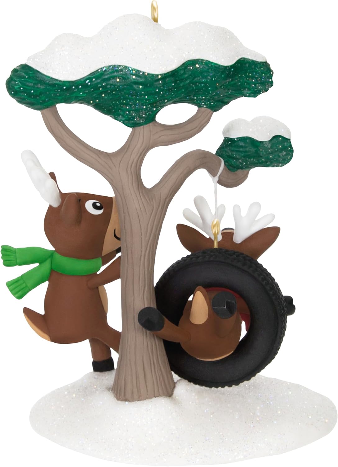 Hallmark Keepsake Christmas Ornament 2024, Reindeer Antics, Funny Gifts image 2