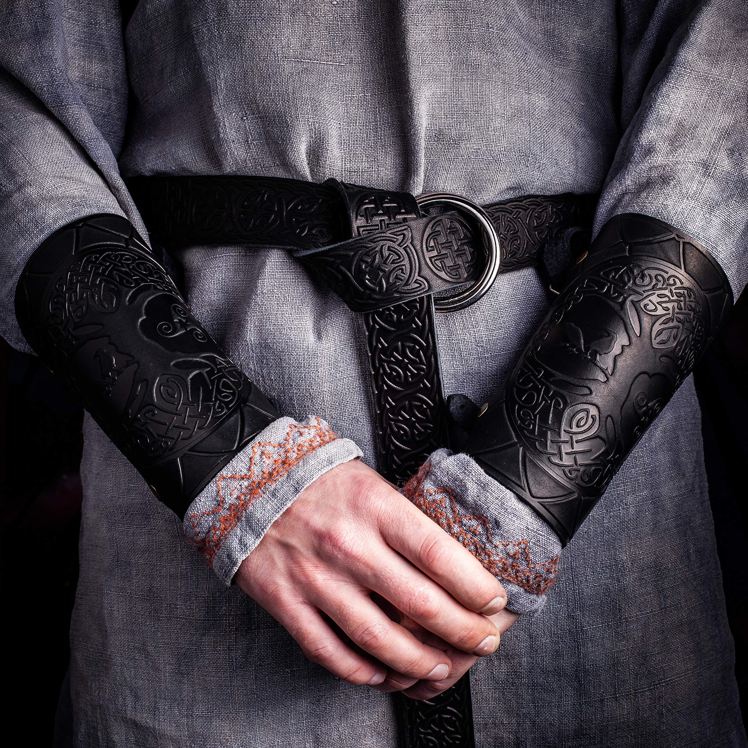 Stahlgildestahlgilde 100 Genuine Leather Handmade Wrist Cuffs