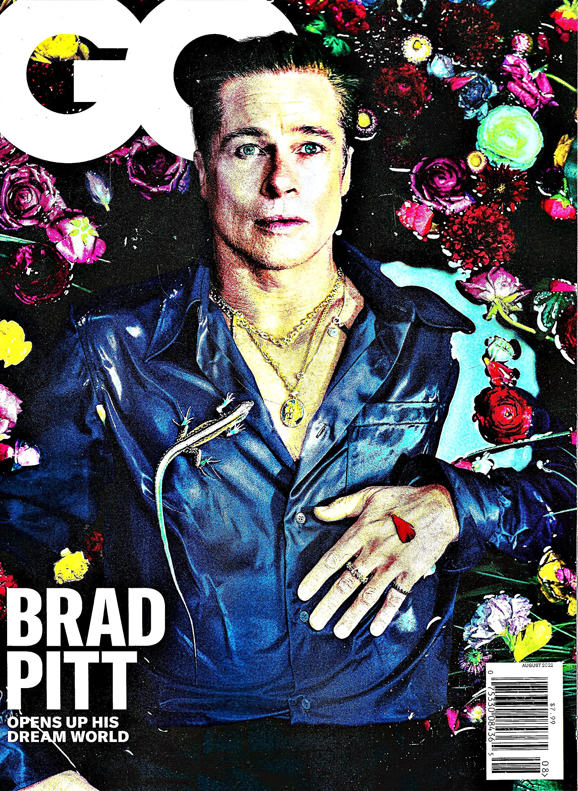 GQ Magazine August 2022 Brad Pitt