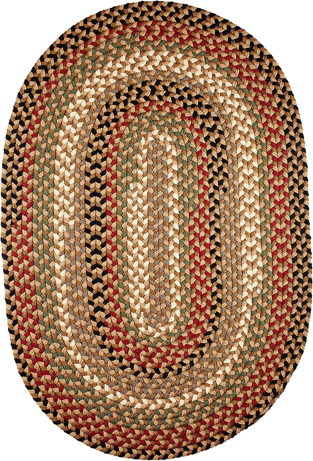 Rhody Rugs Natural Earth 3x5 Indoor and Outdoor Rugs Door