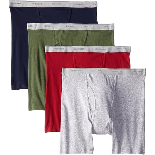 Fruit of the Loom Men's No Ride Up Boxer Brief