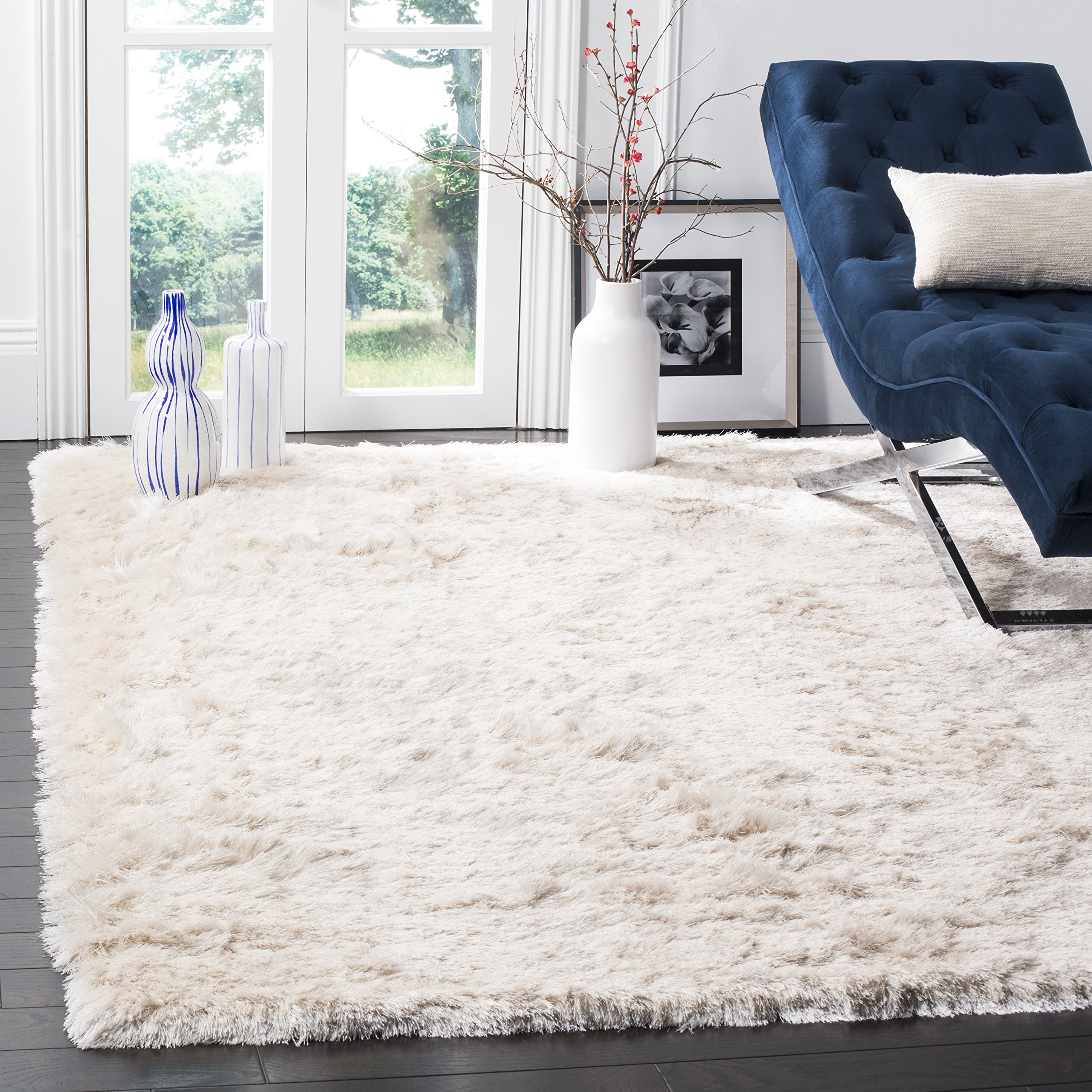ラグ・カーペット wind and sea SEA DOOR RUG MAT IVORY Amazon.com: SAFAVIEH Area Rug 6x9 - Paris Shag Collection - Ivory
