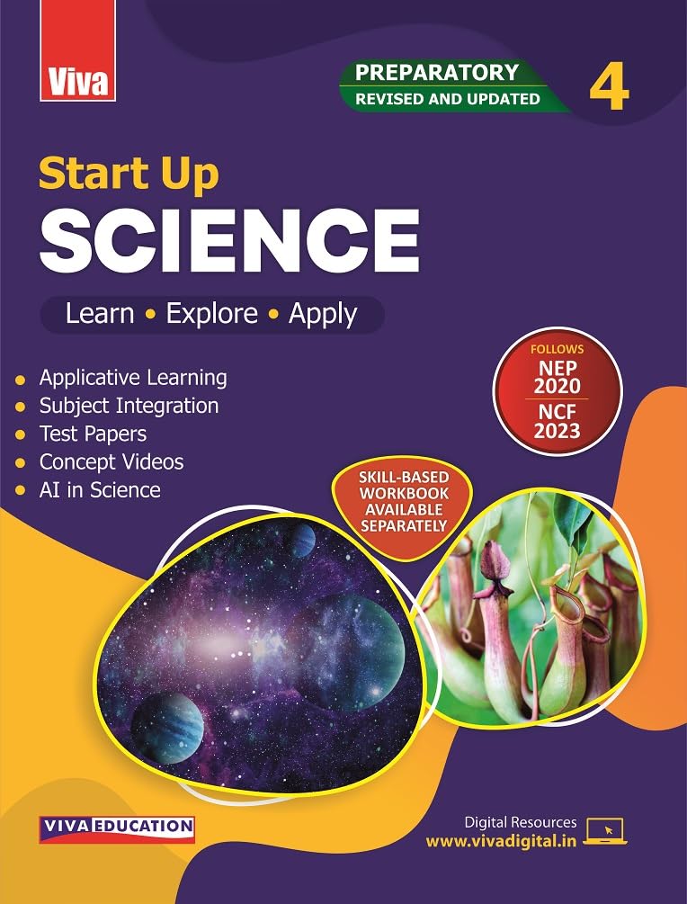 Viva Start Up Science For Class 4 (2024 Edition)