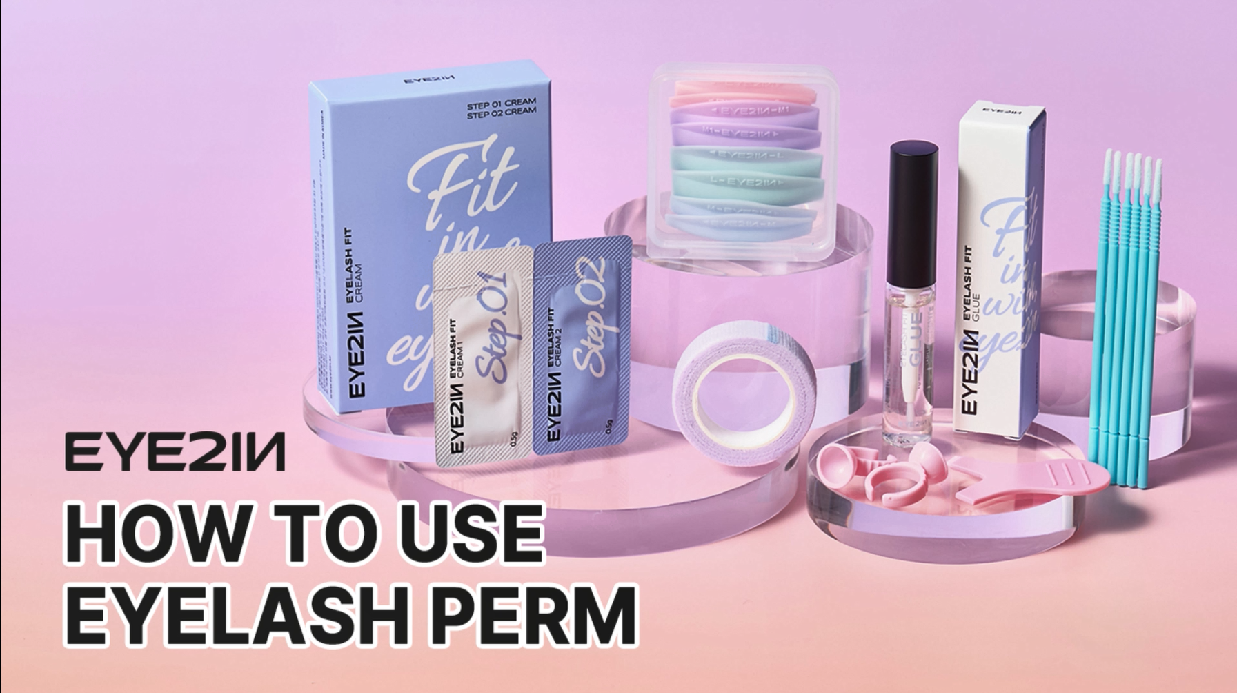 Amazon.com: EYE2IN Eyelash Self Perm & Care Kit - 2-in-1 Lash Lift