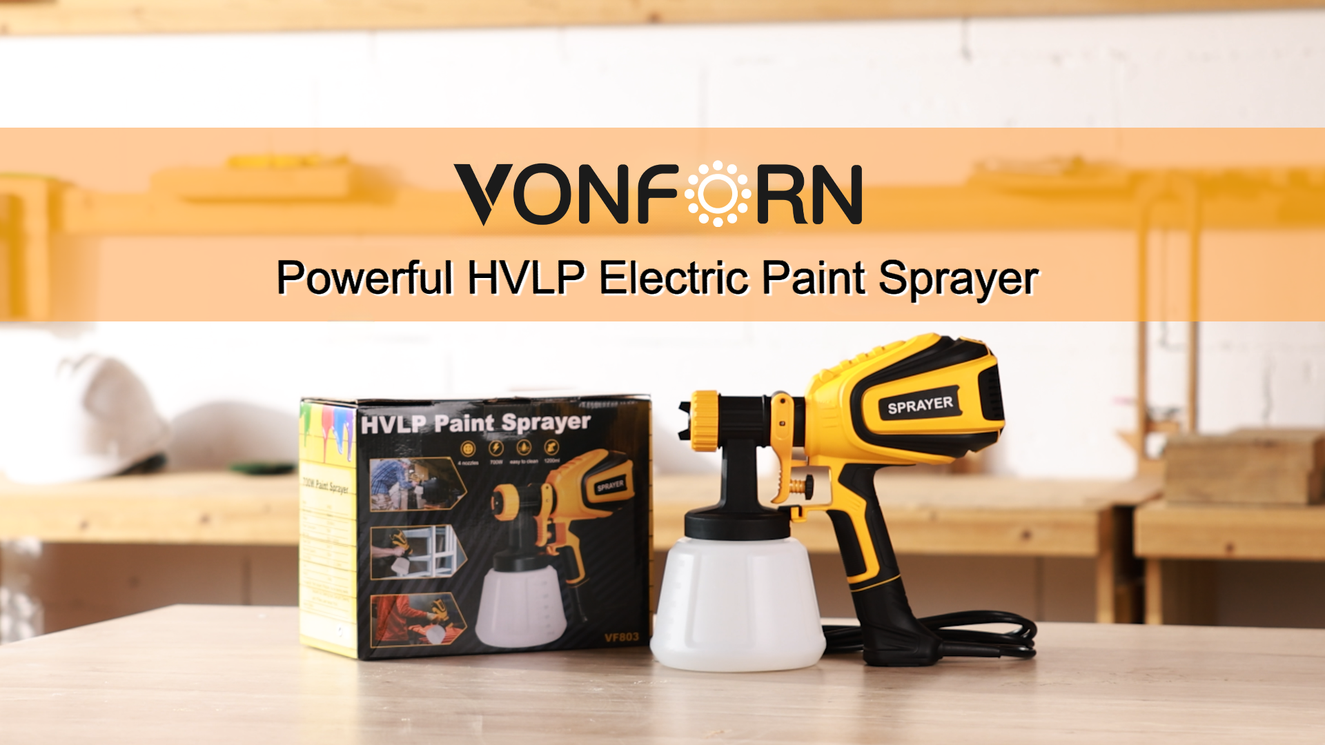 Kz1 ★EXEN MODEL HVE-HS・EFP80・セット VONFORN Paint Sprayer, 700W HVLP Spray Gun with Cleaning & Blowing