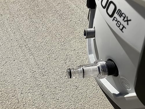 Miniatura 3 de Valley Industries Adaptador de manguera de jardín para lavadora a presión de conexión rápida - 3/4", dos piezas