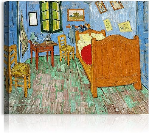 Miniatura 170 de A&T ARTWORK The Starry Night de Vincent Van Gogh. Tamaño del marco: 36 x 30 pulgadas, tamaño de la imagen: 30 x 24 pulgadas, reproducciones clásicas