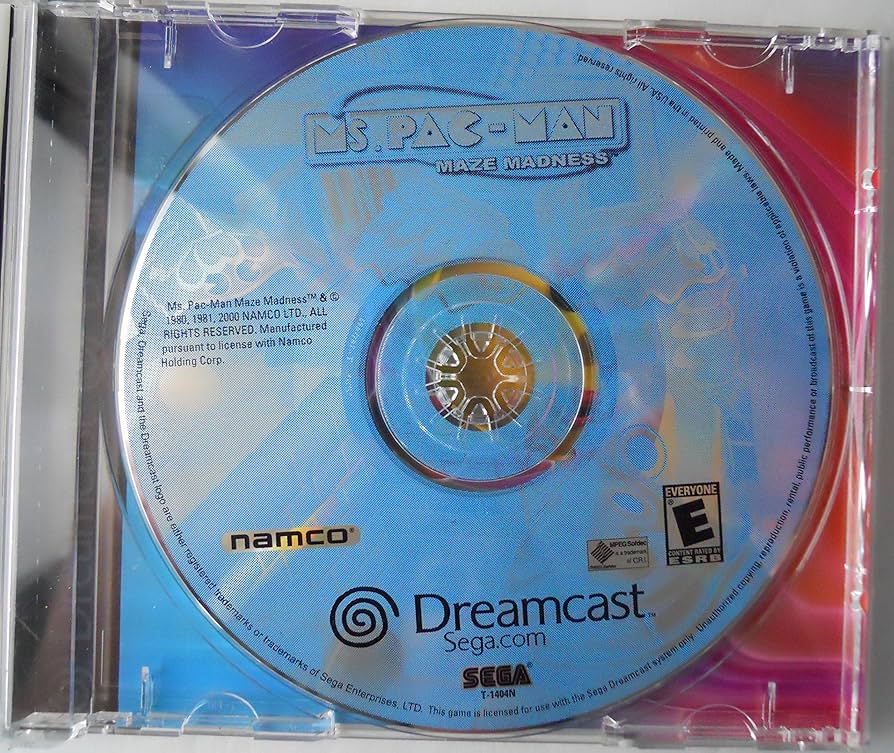 SEGA - DC★MS.PAC-MAN MAZE MADNESS 海外版(国内本体動作不可) SEGA - DC☆MS.PAC-MAN MAZE MADNESS 海外版(国内本体動作不可