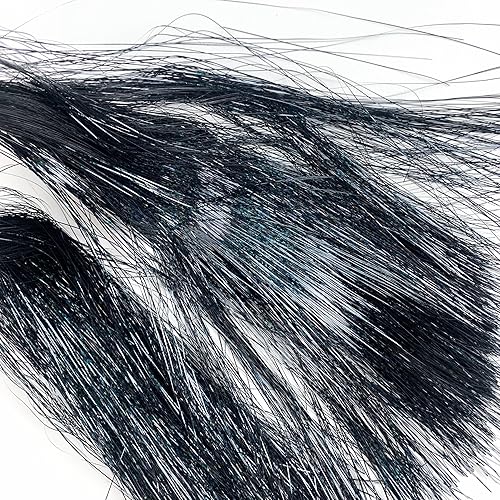 Miniatura 10 de Heyiwell Carámbanos de oropel iridiscentes de 2000 hebras para árbol de Navidad, Navidad, fiesta de cumpleaños, decoración de boda, 18 pulgadas,