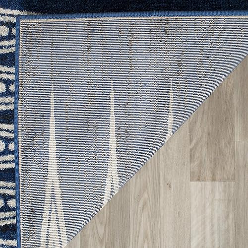 Miniatura 5 de Safavieh Evoke Collection EVK226 - Tapete bohemio, diseño vintage., Polipropileno, Marfil (Royalivory)