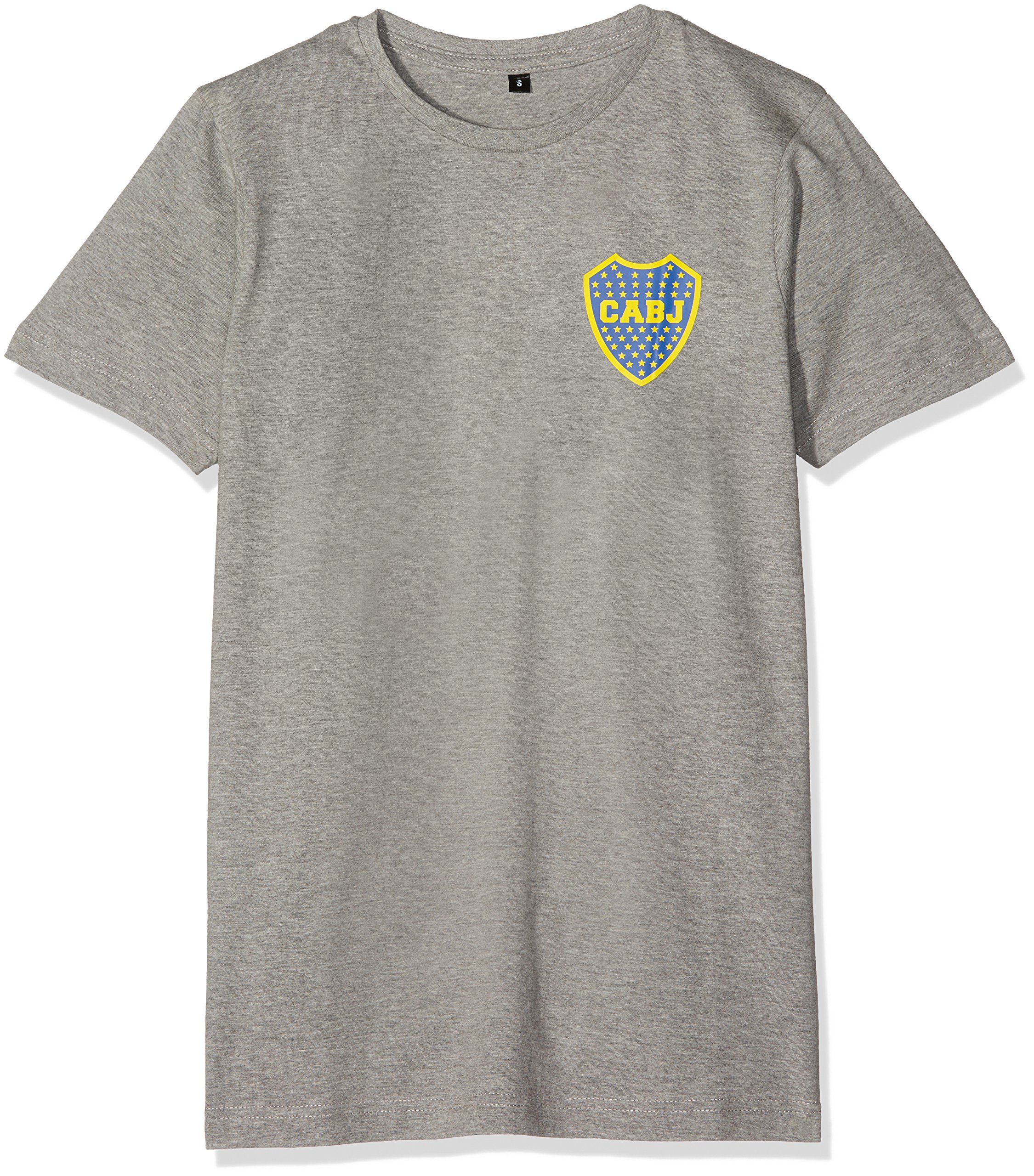Boca Juniors Men Logo Grey T-shirt XL Logo Grey T-shirt Xl - Grey, XL