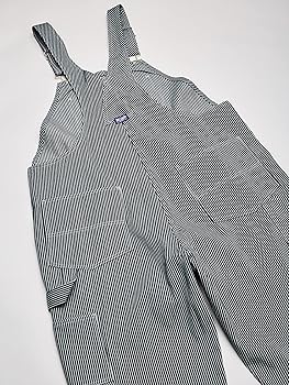 Amazon.com: Walls Big Smith Hickory Stripe Zip Fly Bib Overalls
