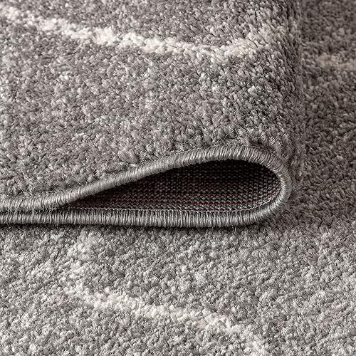 Miniatura 8 de JONATHAN Y MOH202B-4 Alia - Alfombra marroquí Beni Souk para interiores de granja, estilo bohemio, minimalista, geométrico, fácil de limpiar, para