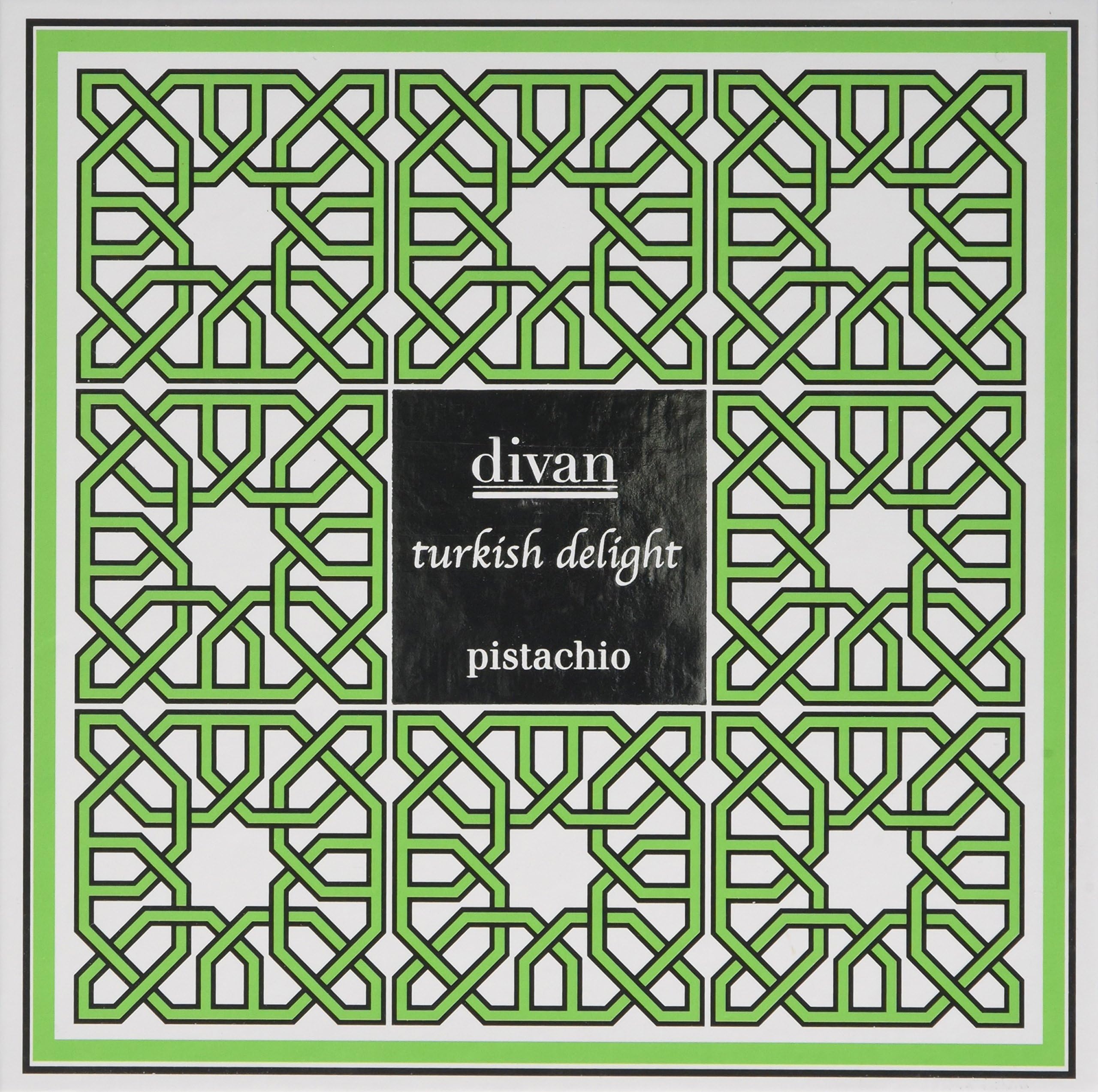 Divan Selcuklu Line Pistachio Turkish Delight 250 g (Pack of 2)