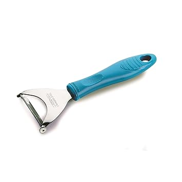 Crystal Super Veg Swivel Stainless Steel Peeler | Surgical Steel Blade | Ergonomic Handle | Ideal for Fruits & Vegetables - image, photos
