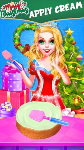 Christmas Cakes Desserts Bakery - Chef Cooking Girls Games