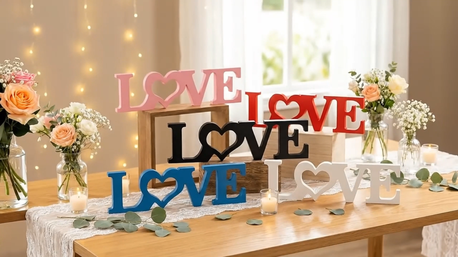 Love Large Letters Love Letters Wedding