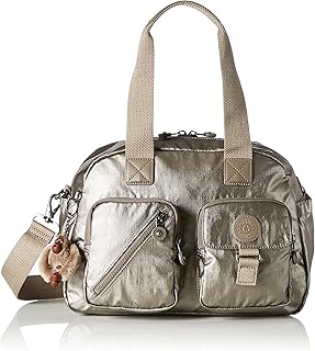 Defea, Borsa con Maniglia Donna, Colore: Rosso, 33x24.5x19 cm