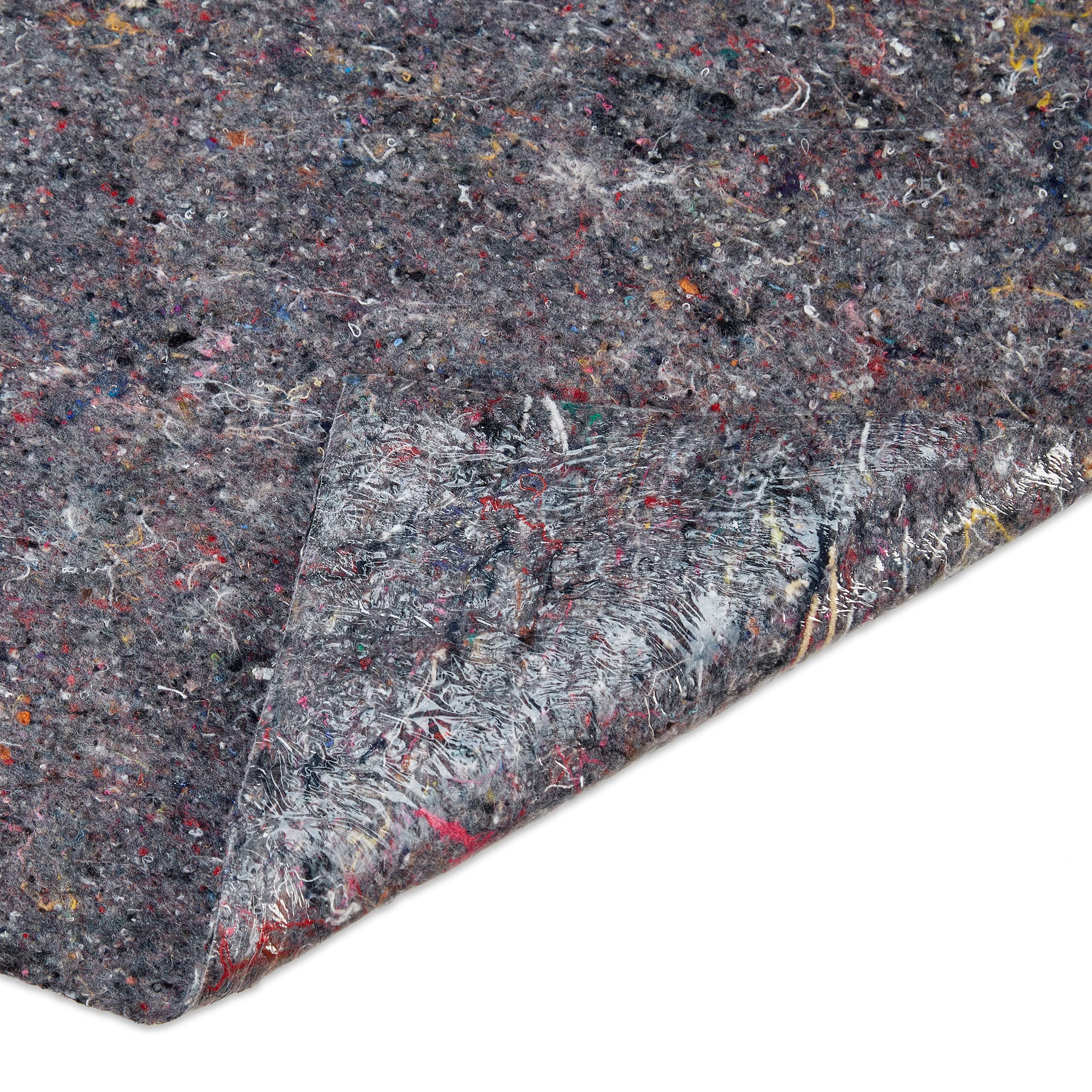 relaxdays Vellón de Pintor, Cubre Suelos, 1 m x 50 m = 50m², Antideslizante, Impermeable, 220g/m², Gris, Tela no Tejida