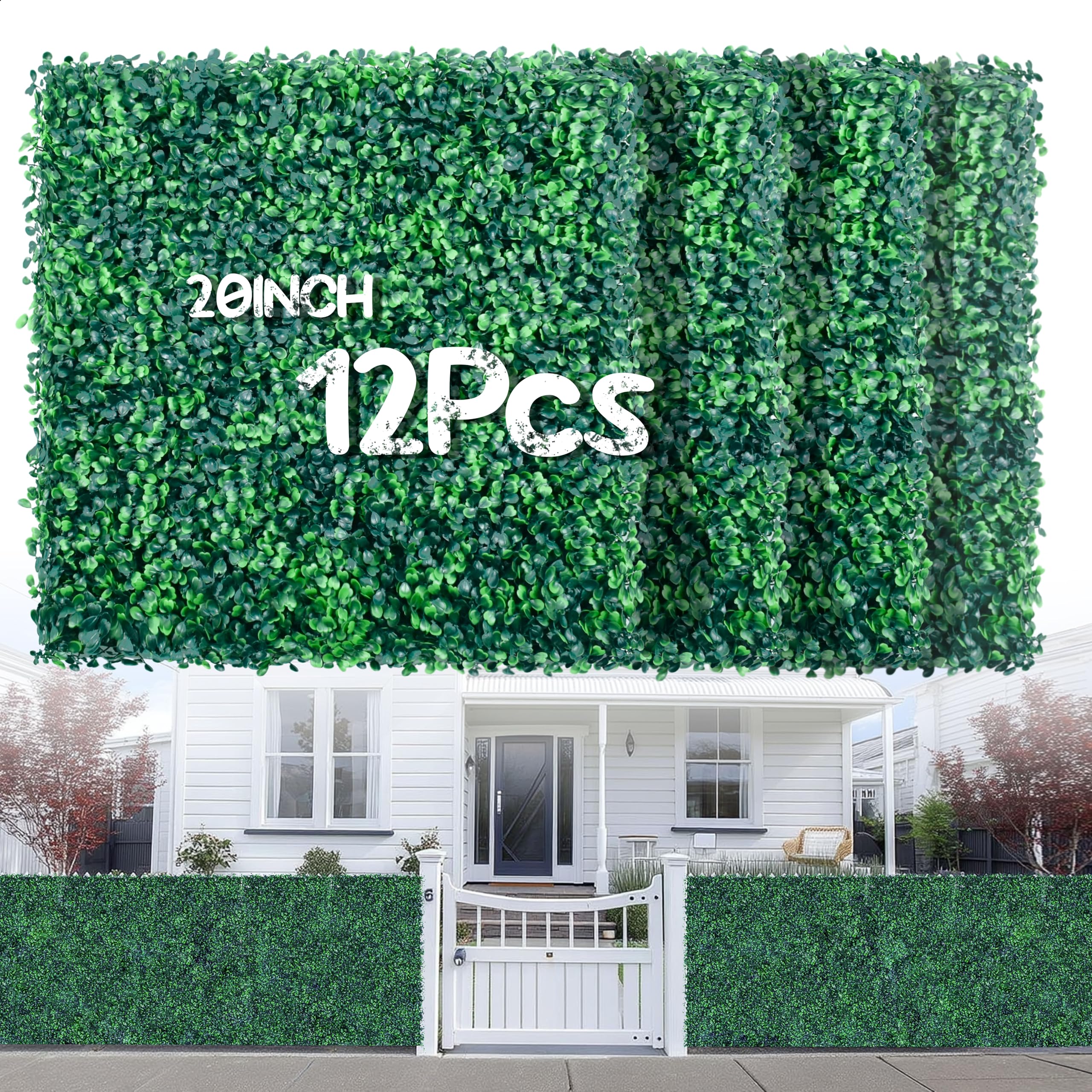 Amazon.com: HEDGE MAZE Grass Wall Panels 12pc 20