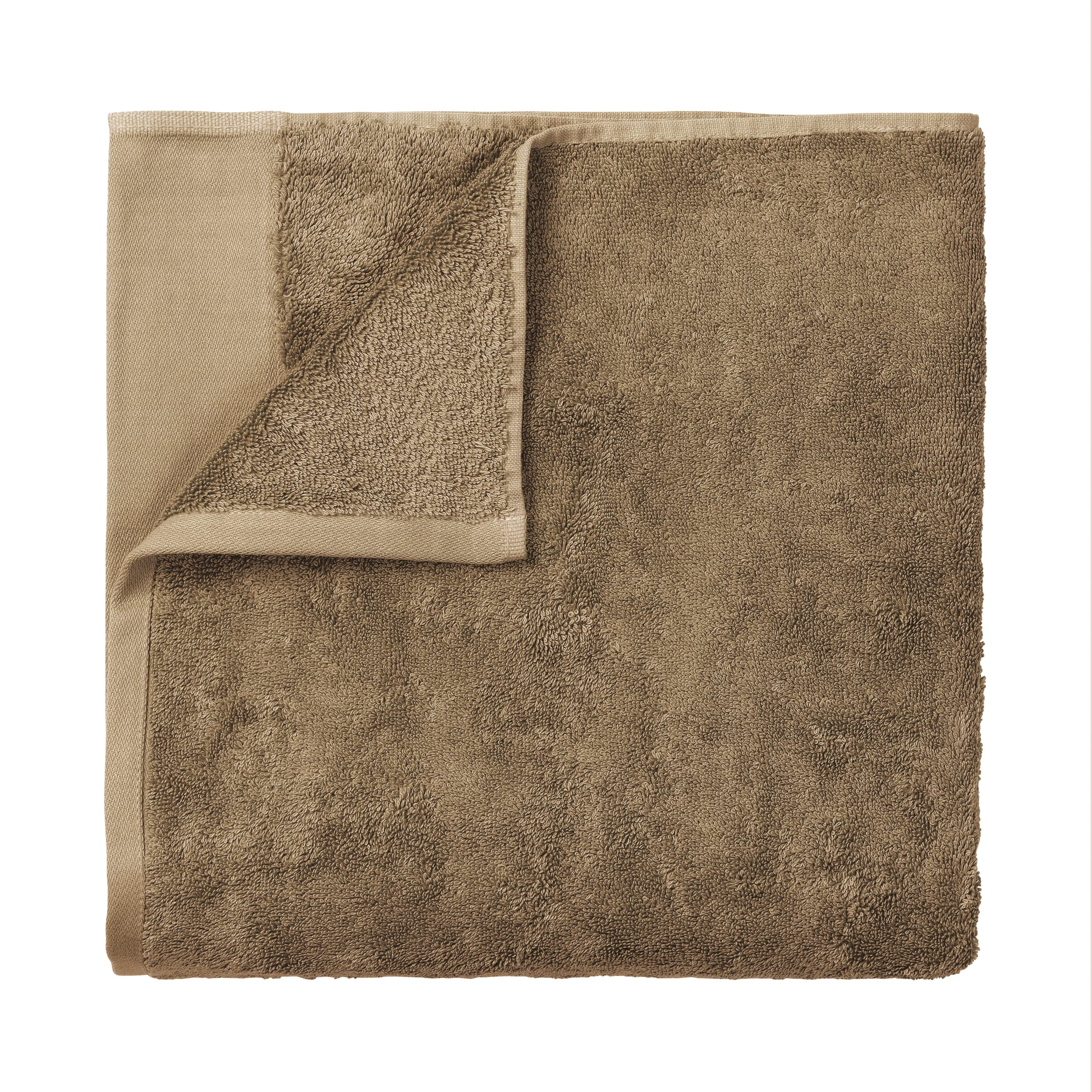 blomus Saunatuch -Riva- | Saunatuch 100 x 200 cm | Farbe Tan | Baumwolle | großes Badetuch Sauna