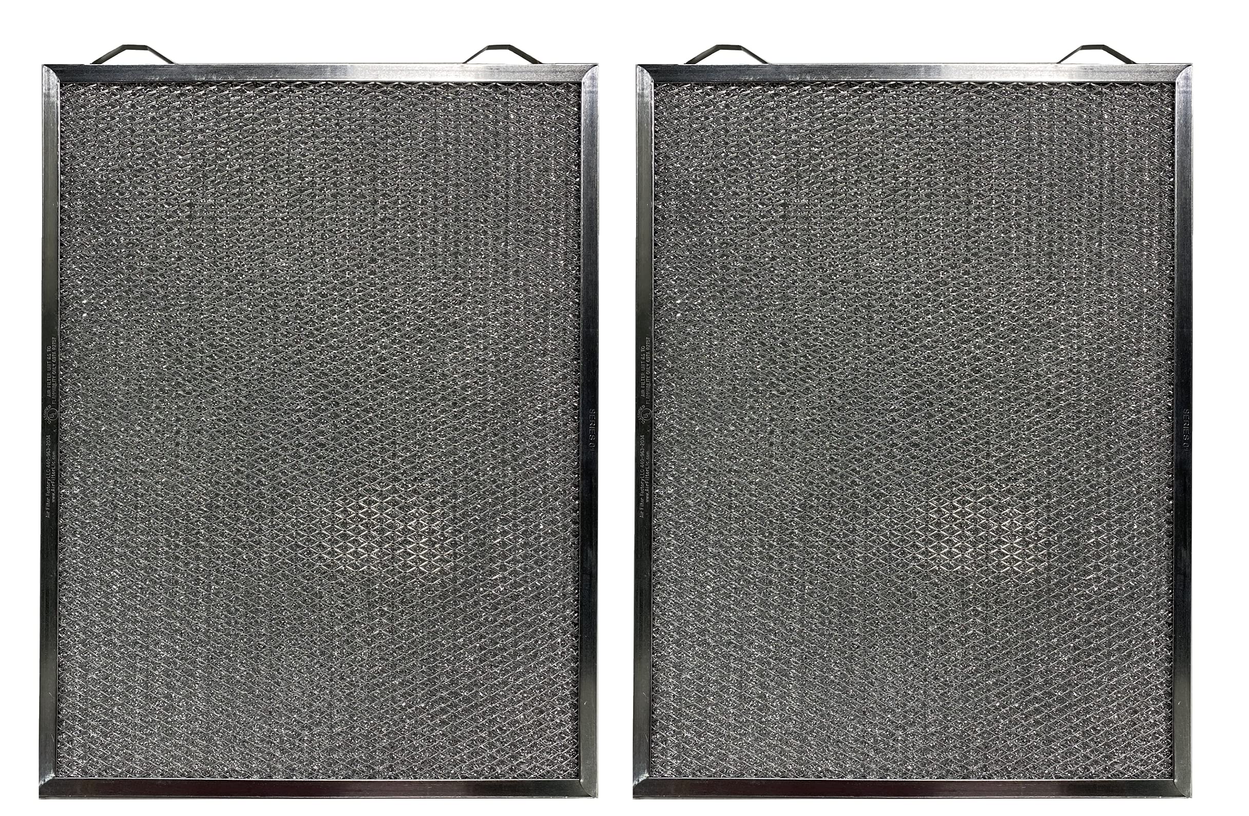 Air Filter Factory2 Pack Replacement For Honeywell F50F1073 HVAC Furnace Aluminum Pre/Post Filters