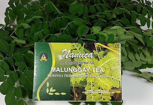Miniatura 2 de Malunggay (Moringa Tea) Té de hierbas natural 20 bolsitas de té de Namica