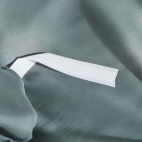 Miniatura 6 de Dornroscn Fundas de edredón refrescantes para manta con peso de 48 x 72 pulgadas, viscosa hecha de bambú, funda de edredón para uso en verano,