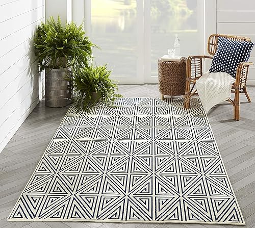 Miniatura 2 de momeni Rugstapete contemporáneo de la colección baja, modelo 0baj-4tau6796.ideal para interior y exterior, fácil de limpiar, protección contra rayos