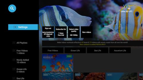 Calm Sea Life - Vídeos de Aquário e Relaxamento Subaquático