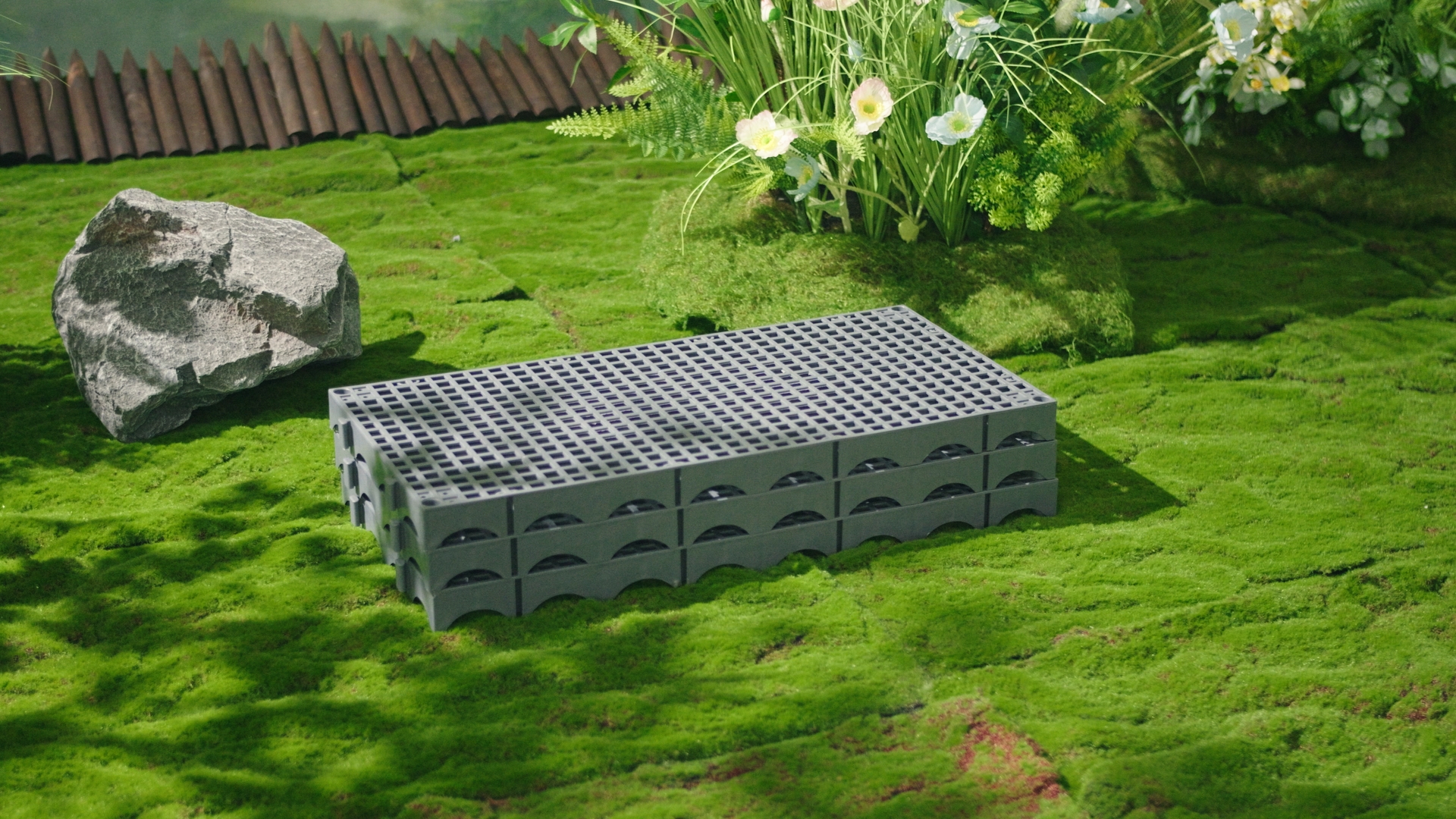 Amazon.com : DoubleFill 3 Pack Large Fountain Basin Grate for Pond and Water  Garden Features and More Snap-Together - Hide Reservoir, Rocks, Other  Decorative Objects (24 Inch X 12 Inch,Gray) : Patio,