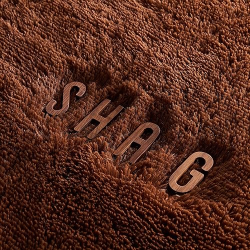 Miniatura 2 de GKLUCKIN - Alfombras suaves y esponjosas, 4 x 6 pies, grandes y cómodas, alfombras peludas para sala de estar, dormitorio, antideslizantes, de