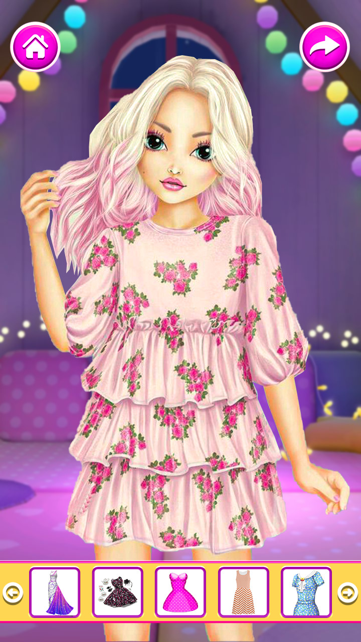 Doll Dress up Girls Fashion Makeup doll games College Girls Fashion