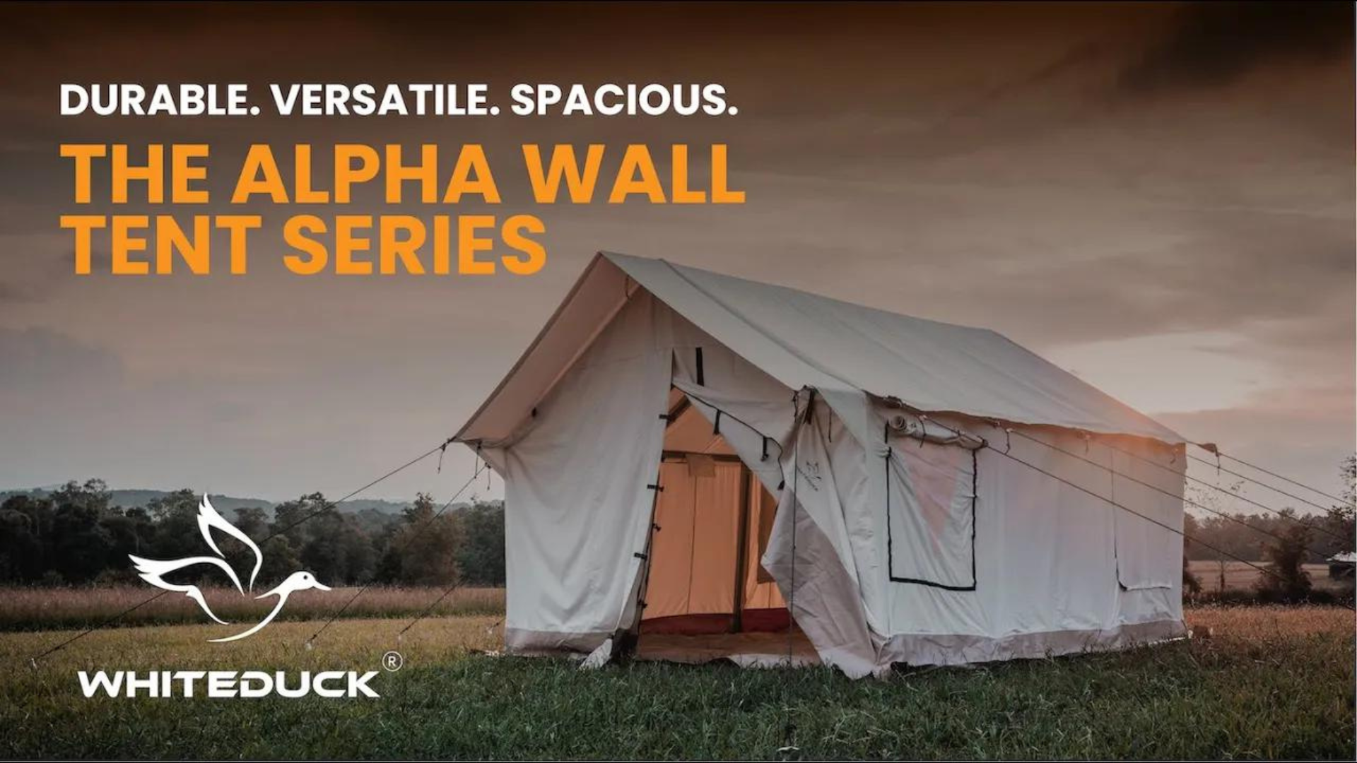 Amazon.com : WHITEDUCK Alpha Canvas Wall Tent Waterproof 4 Season