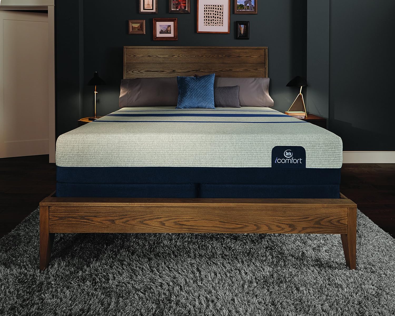 serta blue fusion 300 king