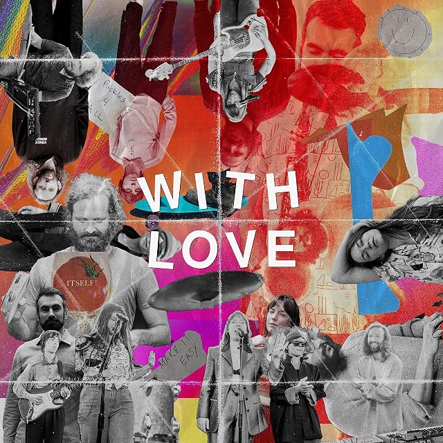 WITH LOVE por Sylvan Esso, capa do álbum
