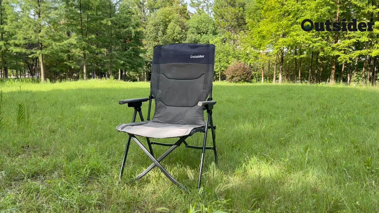 OUTSIDER Silla de Camping Reclinable 3 Posiciones Oversized Verde miniatura 7
