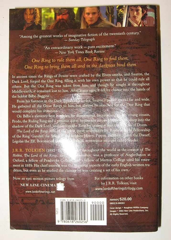 洋書 THE LORD OF THE  RING The Lord of the Rings Boxed Set: Contains TVTie-In Editions