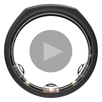 Oura Gen3 Heritage Anneau connecté - Taille 7, Stealth