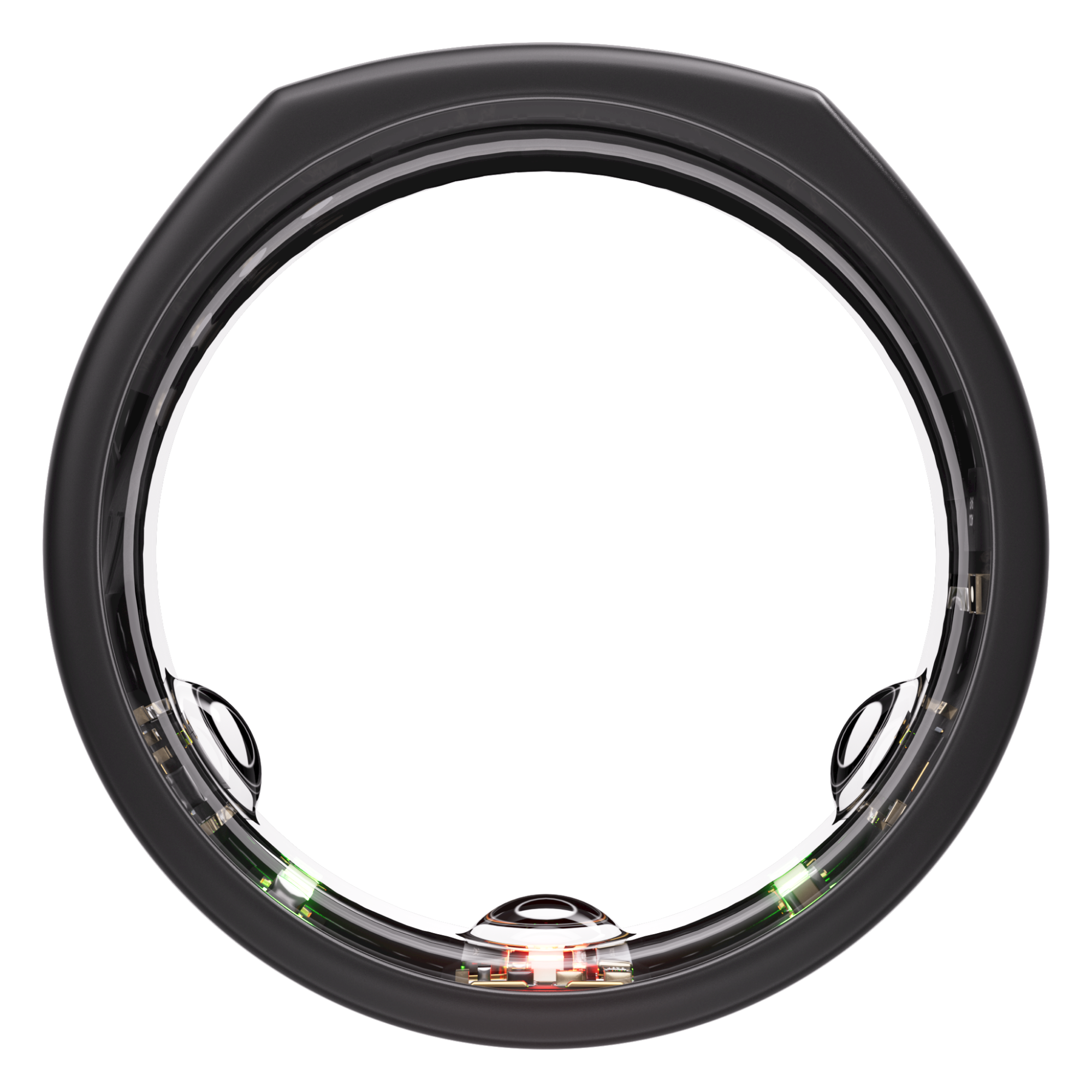 【新品】Gen3 Oura Ring heritage Stealth 7 Oura Gen3 Heritage Smart Ring - Rozmiar 7, Stealth