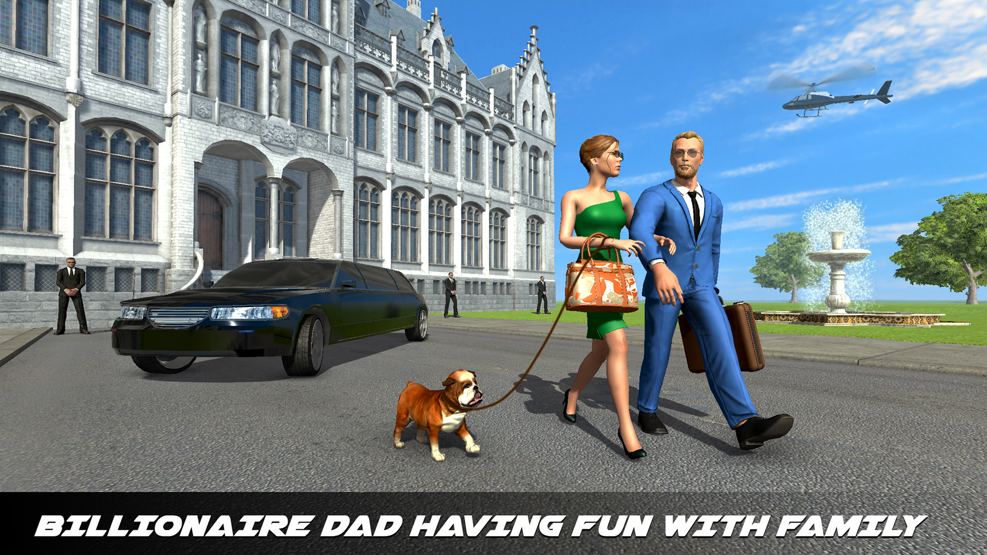 Virtual Billionaire Dad Family Lifestyle Game App on Amazon Appstore