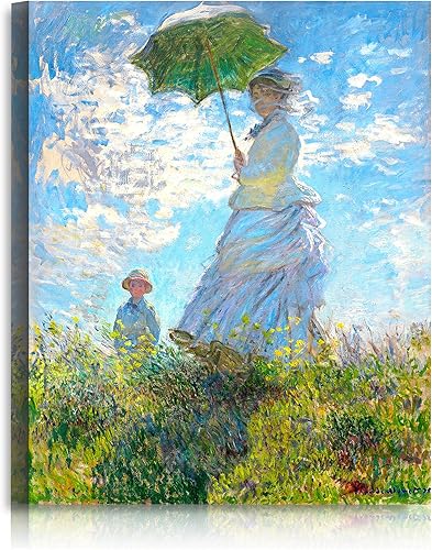 Miniatura 106 de A&T ARTWORK Antibes Seen from The Salis Gardens de Claude Monet Las Obras de Arte Clásico Mundial Reproducciones, Impresiones de Arte en Lienzo