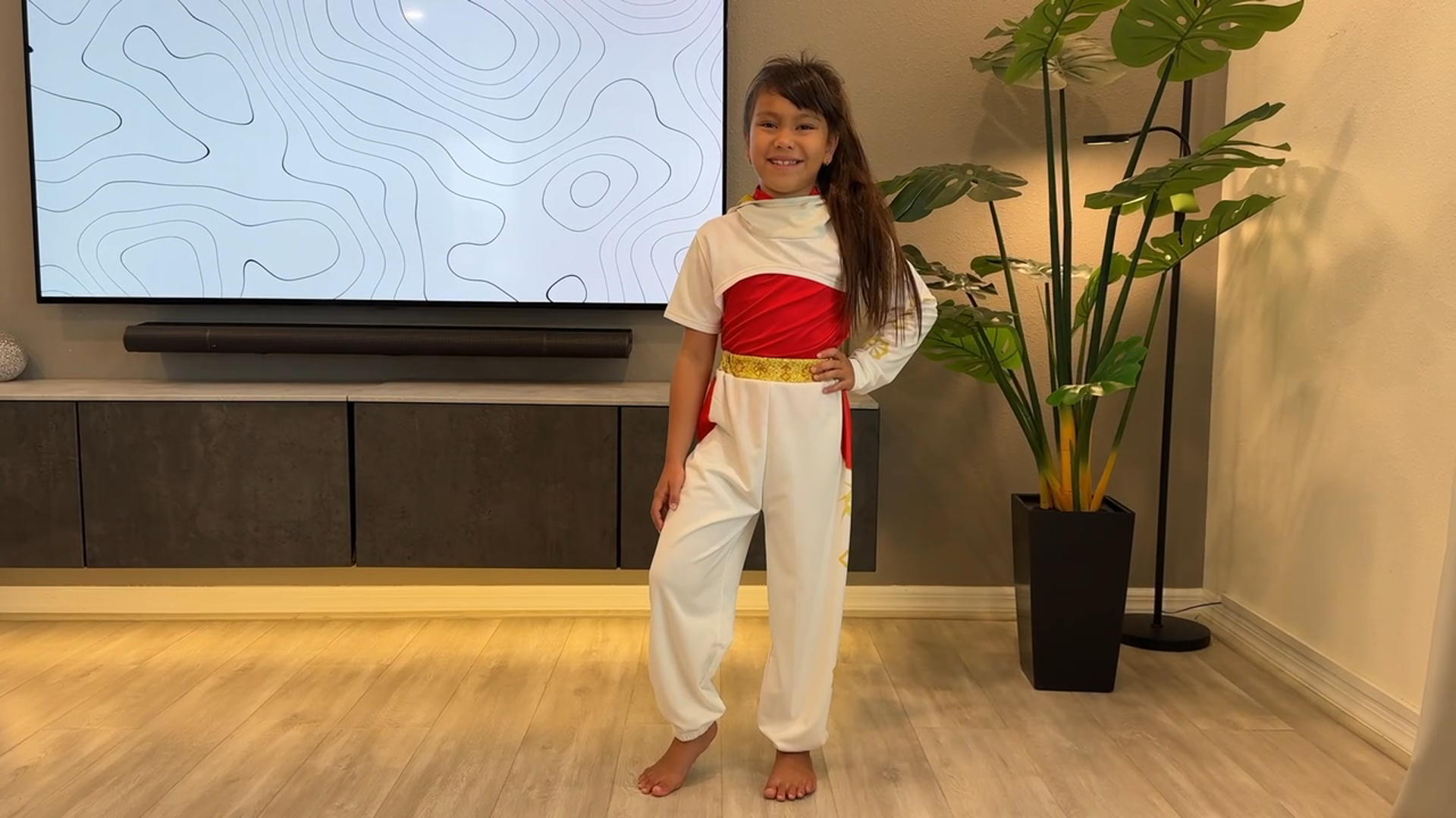 Disfraz de niña zombie con 3 piezas para Halloween miniatura 7