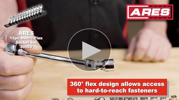 Amazon.com: ARES 39009-12-Piece 1/4-Inch Drive Metric Flex